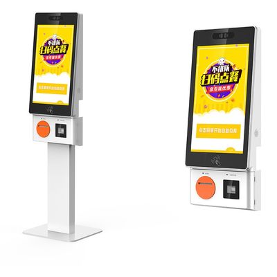Android OS 21.5 Inch Payment Machine Catering Self Ordering Kiosk For Restaurant