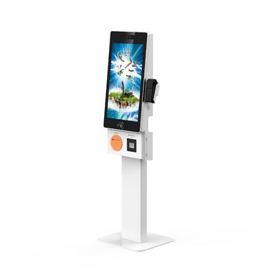 Android OS 21.5 Inch Payment Machine Catering Self Ordering Kiosk For Restaurant