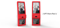 Self Ticket Vending Machine IR / SAW / Capacitive Touch Screen RFID Card Reader