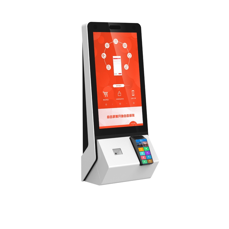 24 / 32 Inch Touch Screen Self Service Payment Ordering Kiosk For Fast Food McDonald'S
