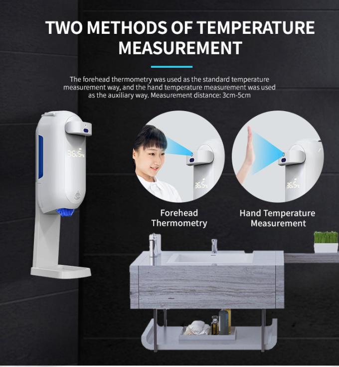 Di più L5 erogatore automatico del sapone del contatto non con la temperatura che misura 1100ml 3