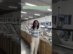 Chiosco di pagamento all'aperto