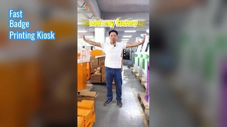 Check-in rapido per eventi presso il chiosco self-badge