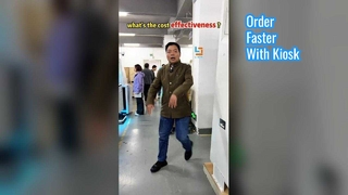 Il chiosco per ordini self-service aumenta le vendite