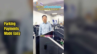 Il chiosco di parcheggio risolve i problemi di pagamento