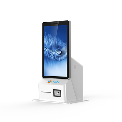 Chiosco di self-order con stampante di ricevute touch screen