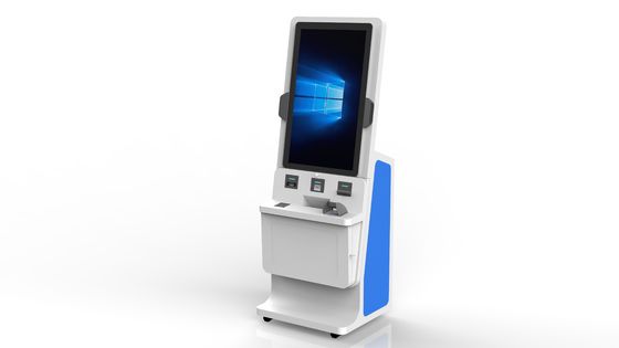 Windows & Android Ospedale Self Check In Kiosk Pagamento con carta Macchina self-service con scanner di codice QR