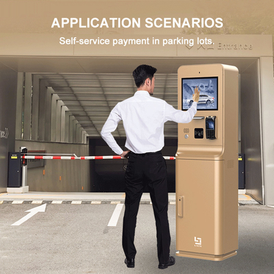 Ecran idraulico esterno ad alta luminosità Parcheggio Kiosco di auto-pagamento