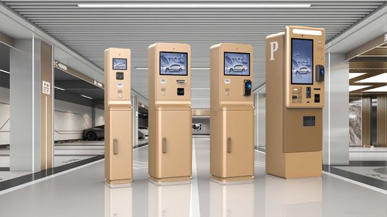 Materiale in acciaio inossidabile Sistema di parcheggio pubblico Chiosco self-service per uso esterno