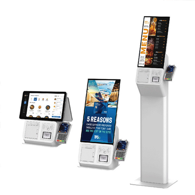Desktop Retail Panetteria self-service Payment Kiosk Macchina Fast Food Touch Screen Kiosk di self-checkout