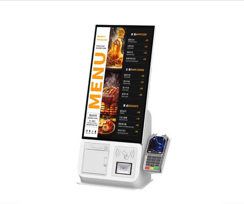 Chiosco self-service Fast food Pos Terminal per ristoranti Negozio al dettaglio