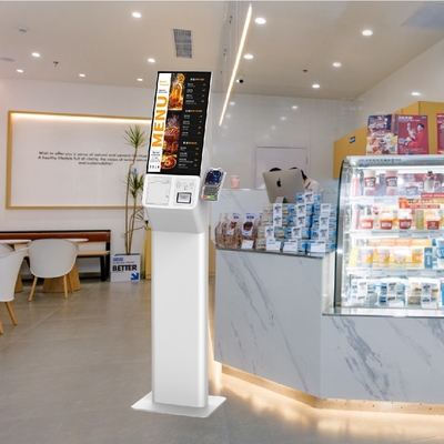 21.5 pollici Android Linux Windows touchscreen self-order POS Terminal digitale self-service chiosco di pagamento