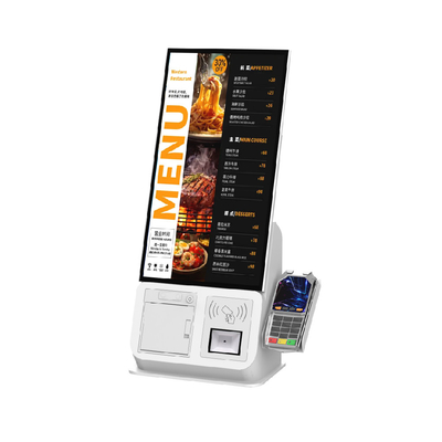 15 21 23 24 32 Inch Self-Ordering Payment Kiosk Sistema di self-ordering del cliente nel ristorante fast food