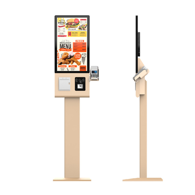 Self-Ordering Touch Screen Informazioni Chiosco Pavimento Standing Per piattaforme Windows e Android