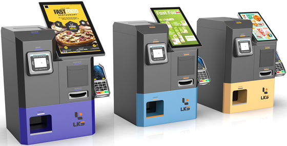 Macchina di self-checkout all-in-one veloce con scanner di codici a barre per negozi al dettaglio e supermercati